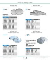 Boîtes de Pétri en verre sodocalcique LMR®