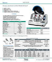 Broyeur planétaire à billes PM300 RETSCH®