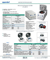 Microcentrifugeuse 5418R refrigérée