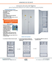 Armoires de sécurité légères pour batteries lithium-ion avec système quarantaine