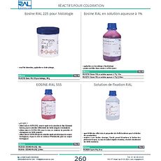 Eosine RAL en solution aqueuse à 1%
