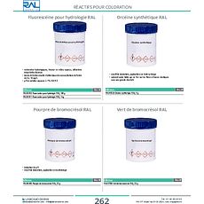 Fluorescéine pour hydrologie RAL