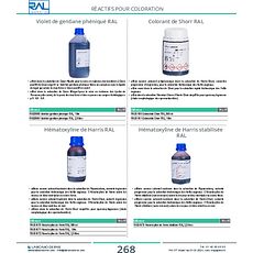 Hématoxyline de Harris RAL