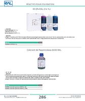 Colorant de Papanicolaou EA50 RAL