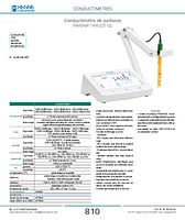 Conductimètre de paillasse HANNA® HI6321-02 