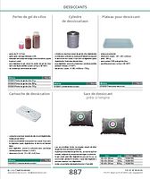 Perles de gel de silice