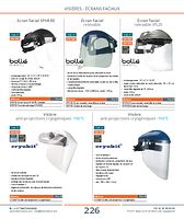 Visière pour travaux cryogéniques