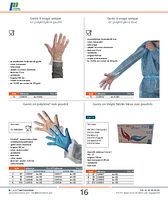 Gants à usage unique en polyéthylène lisse