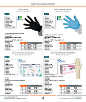 Gants nitrile noirs non poudrés