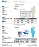 Gants NATUREX 626 NITRYL DERM® nitrile, non poudrés, texturés