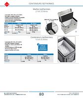 Conteneurs isothermes UN3373 / P650 13 et 35 litres