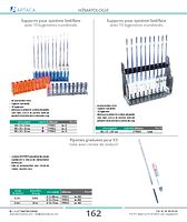Supports pour système SediRate avec 10 logements numérotés