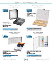 Boîtes en polystyrène