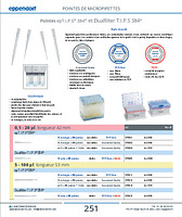 Pointes epT.I.P.S® 384® et Dualfilter T.I.P.S 384®, 5 - 100 µl longueur 53 mm