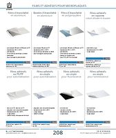 Films adhésifs en rayonne culture cellulaire et tissulaire