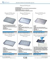 Plaques PCR 96 puits standard
