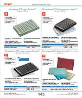 Microplaques PCR opaques Amplate™ 96 puits avec jupe