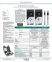 Multiparamètres portables PC 70 VIO avec technologie DHS
