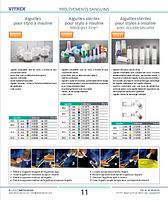 Aiguilles pour stylo à insuline