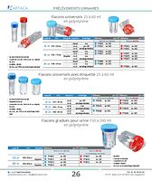 Flacons universels 60 ml en polystyrène