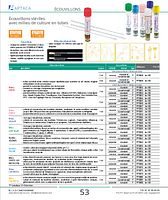 Ecouvillons stériles avec solution SALINE en tubes