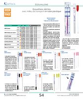 Ecouvillons stériles avec milieu de transport STUART Gélosé en tube plastique