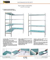Rayonnages modulables pour le stockage