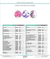 Bleu Victoria en solution pour HBsAg et fibres élastiques