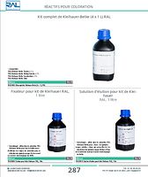 Fixateur pour kit de Kleihauer RAL, 1 litre