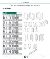 Cuves spectro pour colorimètre
