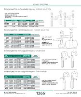 Cuves spectro cylindriques avec robinet pour vide