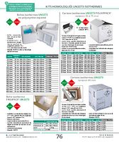 Boîtes isothermes UN3373 en polystyrène expansé
