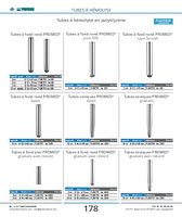 Tubes à fond rond PROMED® pour R.I.A. en polystyrène