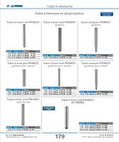 Tubes à fond rond PROMED® en polypropyène