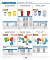 Bouchons rentrants de sécurité pour tubes