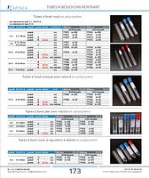 Tubes à fond plat en polystyrène