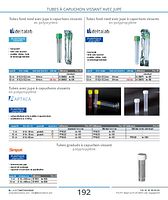 Tubes 12 ml fond rond avec jupe capuchon à vis, en polypropylène