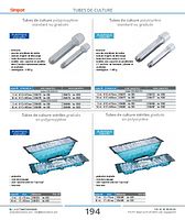 Tubes de culture polystyrène standard ou gradués