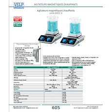 Agitateurs magnétiques chauffants 5 litres AREC 4 Digital