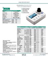 Photomètres étanches IP67 Acide cyanurique / Alcalinité / Chlore / pH