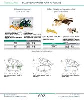 Billes déodorantes pour autoclave
