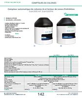 Compteur automatique de colonies IA et lecteur de zones d'inhibition Scan3000 AI®