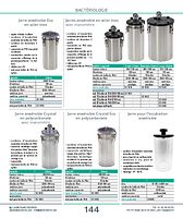 Jarre pour l'incubation anaérobie