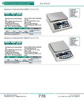 Balance industrielle KERN® Série PES