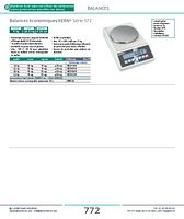 Balances économiques KERN® Série 572