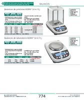 Balances de précision KERN® Série PLJ