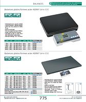 Balances plates-formes 35 à 300 kg