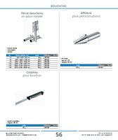 Perce-bouchons en laiton nickelé