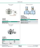 Bec à alcool en acier