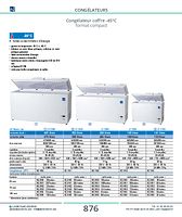 Congélateur coffre -45°C format compact